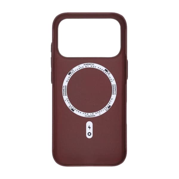 Aaltopahvikuori Magsafella iPhone 17 Pro Maxille - Punainen punainen