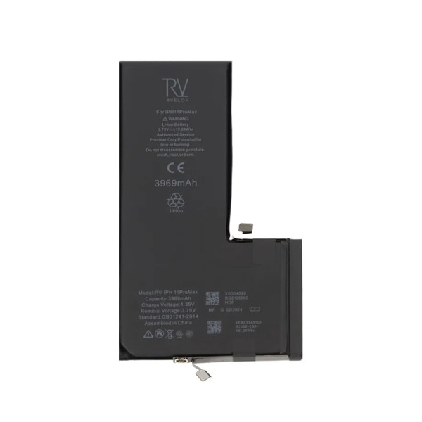 iPhone 11 Pro Max Batteri Rvelon Premium 3969mAh