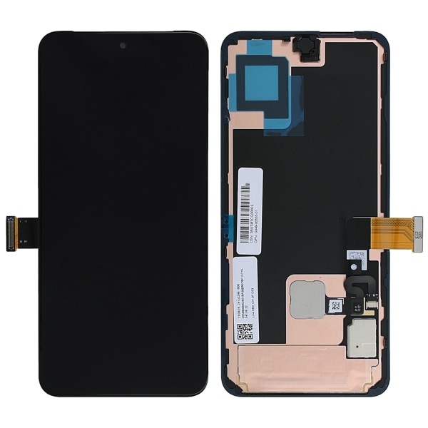 Google Pixel 8 Skärm med LCD Display - Svart Black