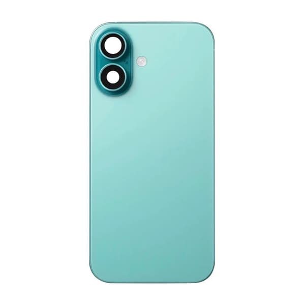 iPhone 16 Baksida Glas med smådelar - Grön Green