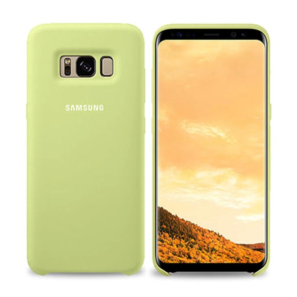 Mobilskal Silikon Samsung Galaxy S8 Plus - Mintgrön Pastel green