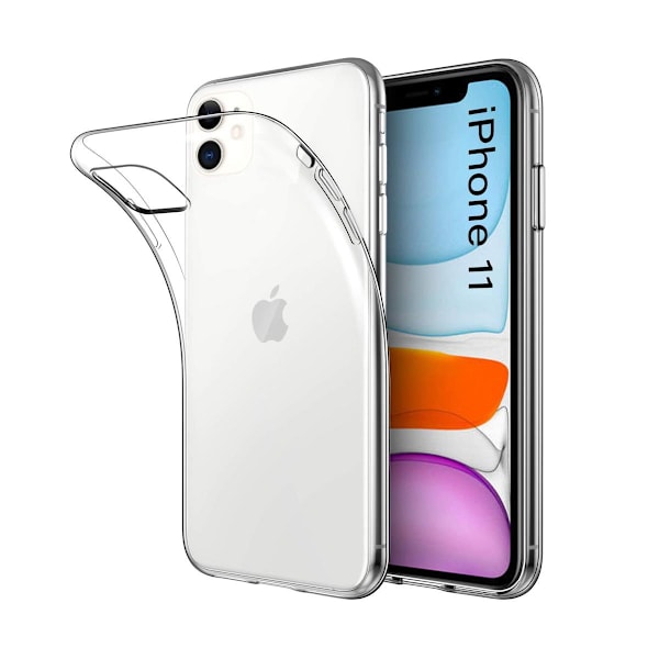 iPhone 11 Mobilskal TPU - Transparent Transparent