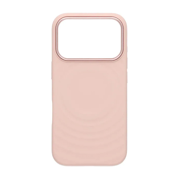 Mobilskal Silikon med Magsafe för iPhone 17 Pro - Rosa