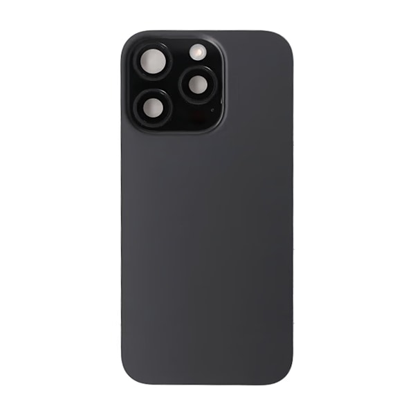 iPhone 16 Pro Baksida Glas - Svart Black