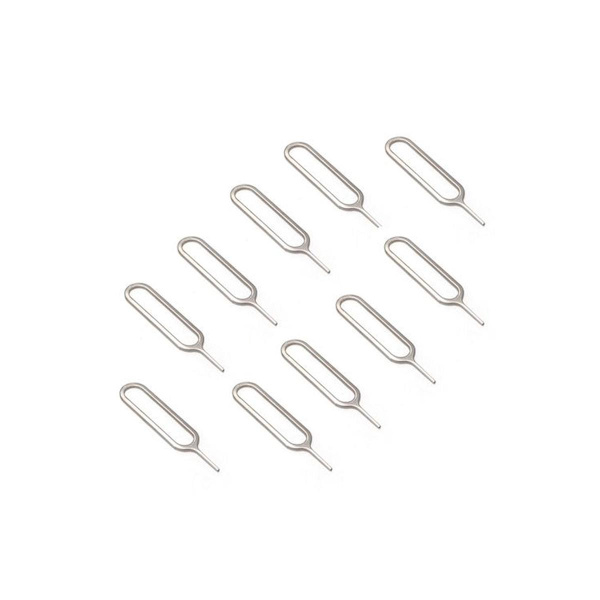 Simkortsnål 10-pack Silver