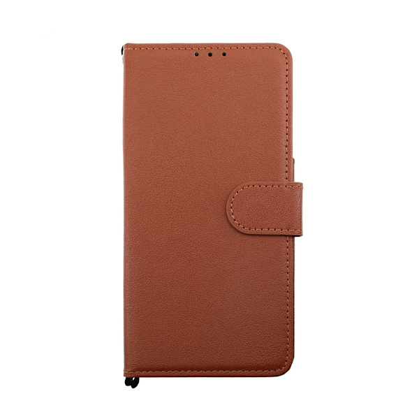 Samsung Galaxy S21 Plånboksfodral med Stativ - Brun Brun