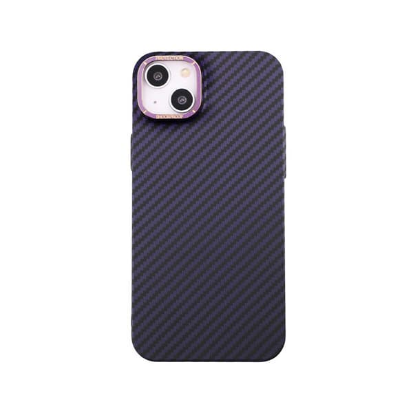 Kolfiber Skal iPhone 14 Plus - Lila Purple