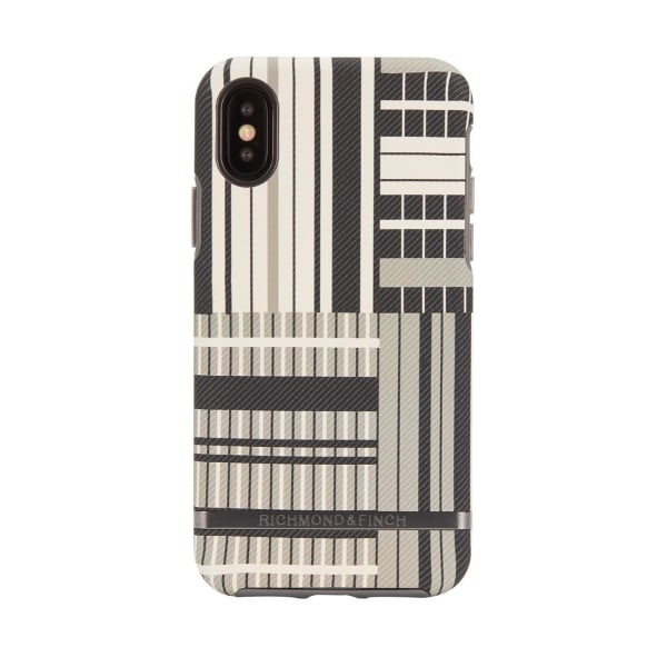 Richmond & Finch Skal Platinum Stripes - iPhone X/XS Multicolor