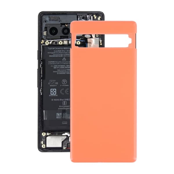 Google Pixel 7a Baksida - Korall orange