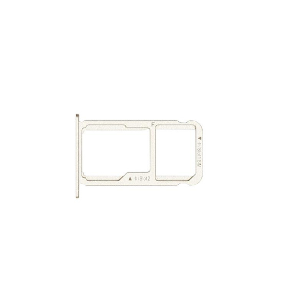 Huawei Honor 8 Minneskort/Simkortshållare - Guld Guld