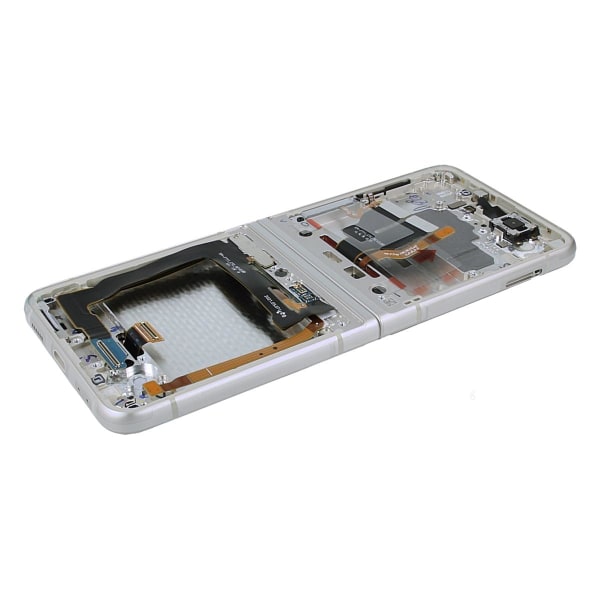 Samsung Galaxy Z Flip 3 5G 2021 (F711) Skärm med LCD Display Original - Kräm Beige