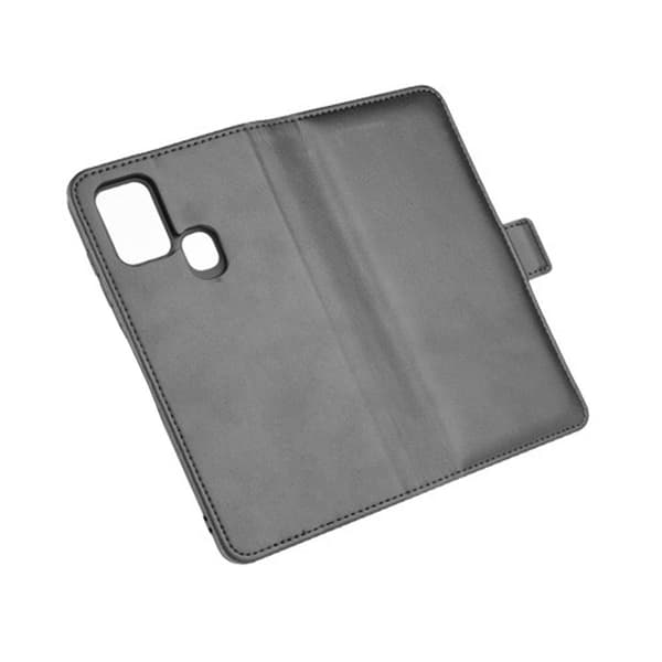 Samsung Galaxy A21s Plånboksfodral Magnet Rvelon - Svart Black
