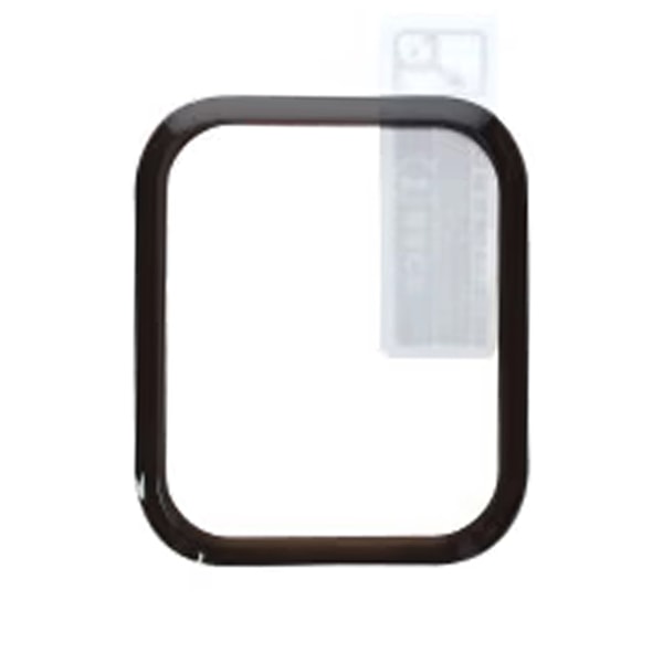 Skärmskydd Apple Watch Series 9 45mm 3D Härdat Glas Svart Svart