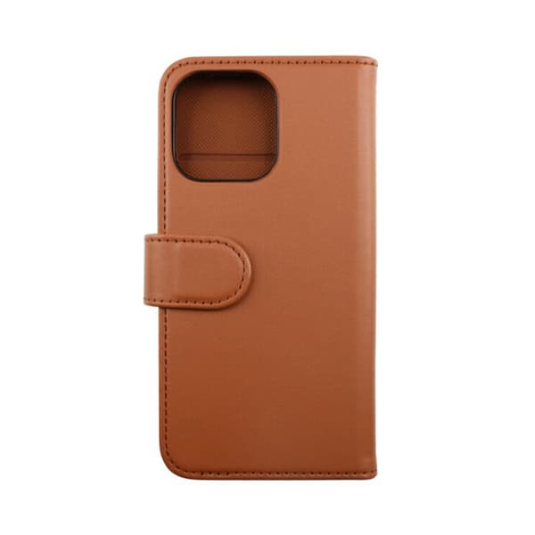 iPhone 13 Pro Plånboksfodral Magnet Rvelon - Guldbrun Pink gold