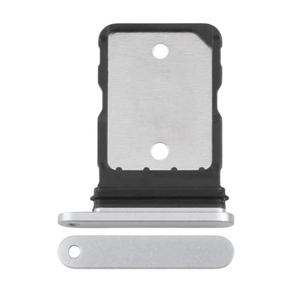 Google Pixel 9a Simkortshållare - Vit vit
