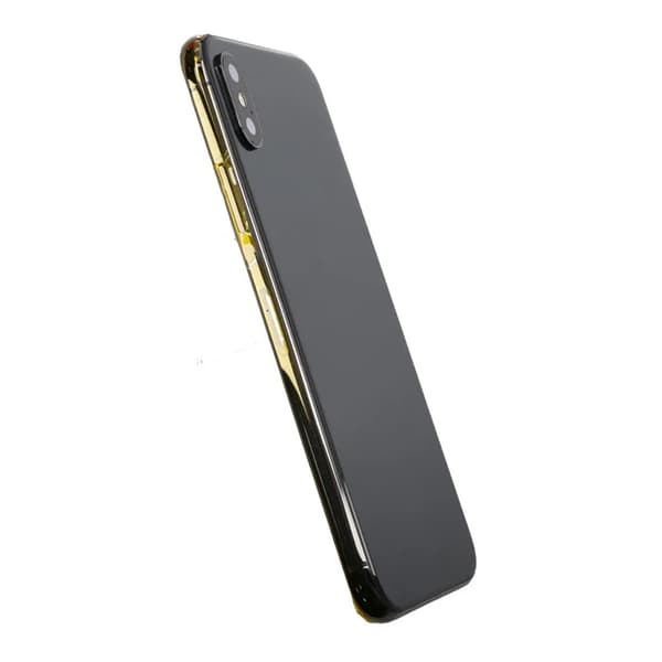 iPhone X Baksida Komplett OEM med Smådelar - Grå