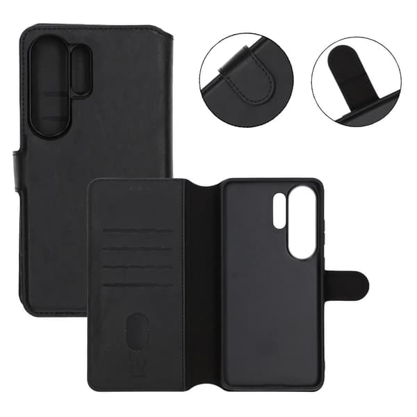 Rvelon Plånboksfodral Magnet för Samsung S26 Ultra - Svart sort