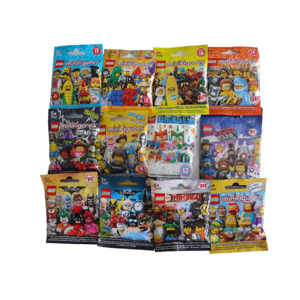 12st påsar med Lego Minifigures - Olika Serier flerfärgad 761a | Flerfärgad  | Fyndiq