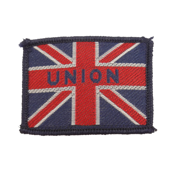 2st Tygmärken - Union Jack Flagga  4,9cm flerfärgad 49 mm