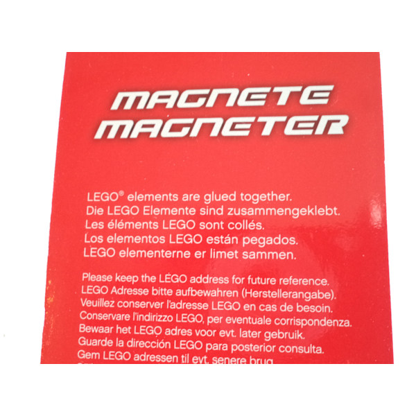 3st Kylskåpsmagneter Ninjago 853102 - Lego