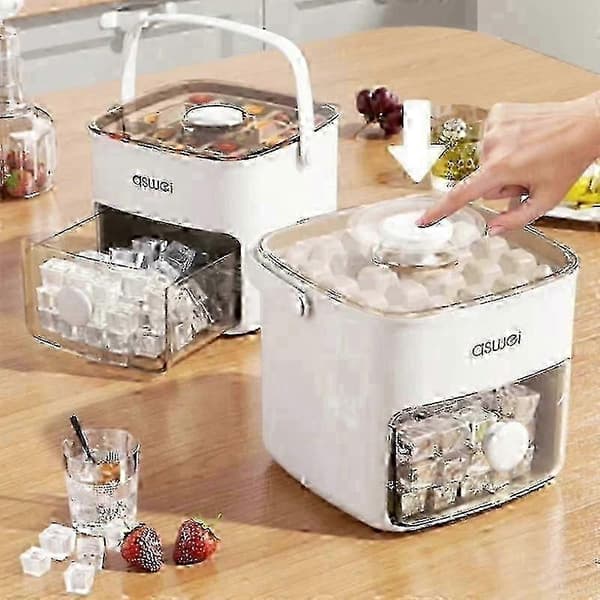 Bordplade Ismaskine Producerer 48 Isterninger per Cyklus med One-Touch Frigivelsesfunktion A