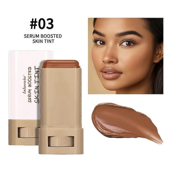 Ansigtsfoundation Concealer Stick Fuld Dækning Langtidsholdbar Mørke Rande Highlighter Corrector Contour Concealer Stick Ansigtsbase (Farve03)