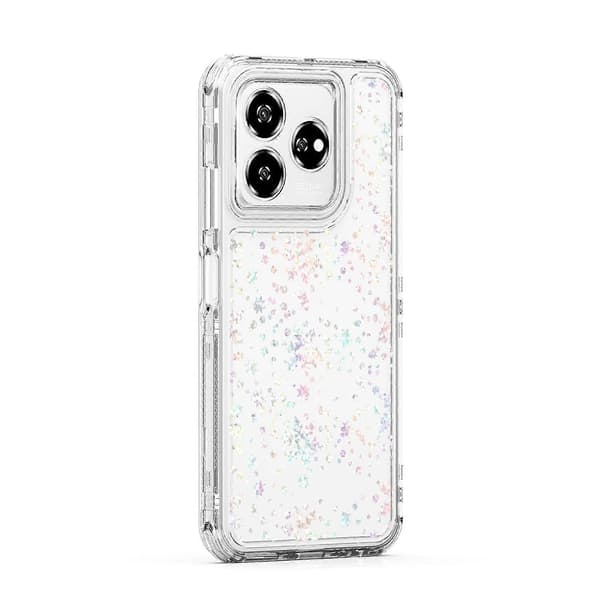 Transparent akryl laserpapper telefonfodral för ZTE Axon 60