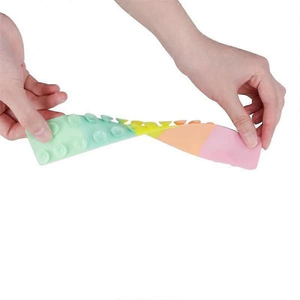 Squidopops Fidget Toys Silikon Sugkopp Leksak Fidget Avlastare Sensorisk Klämspel
