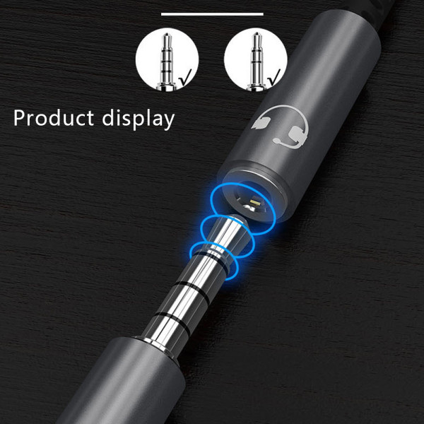 USB Type C til 3,5 mm hodetelefonkontakt Adapter-2 pa'ck, USB