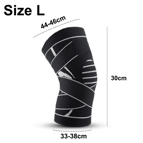 Knitted Sports Knee Guard - Protective guard for cycling