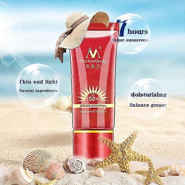 2025 SPF 50+ Solkrem Bleking Solblokk Reparerende Oljekontroll Fuktighetskrem A