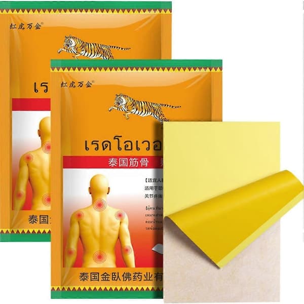 Tiger Balm Plastre til smertelindring (1 pakke)