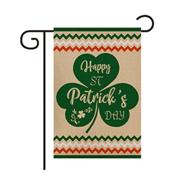 St. Patrick's Day Garden Banner Patio Outdoor Decor Pysty