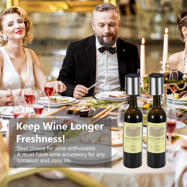 Vinstoppare, återanvändbara vinkorkar, flasktätning, vin