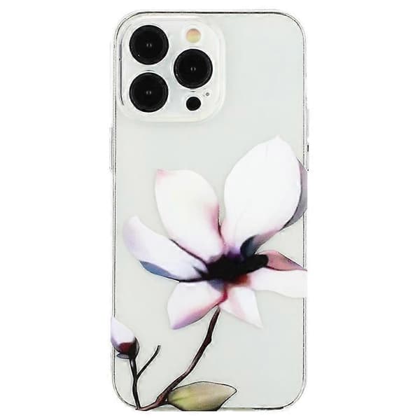 Kompatibel med iPhone 15 Pro Max etui mønstertryk TPU stødabsorberende telefoncover A