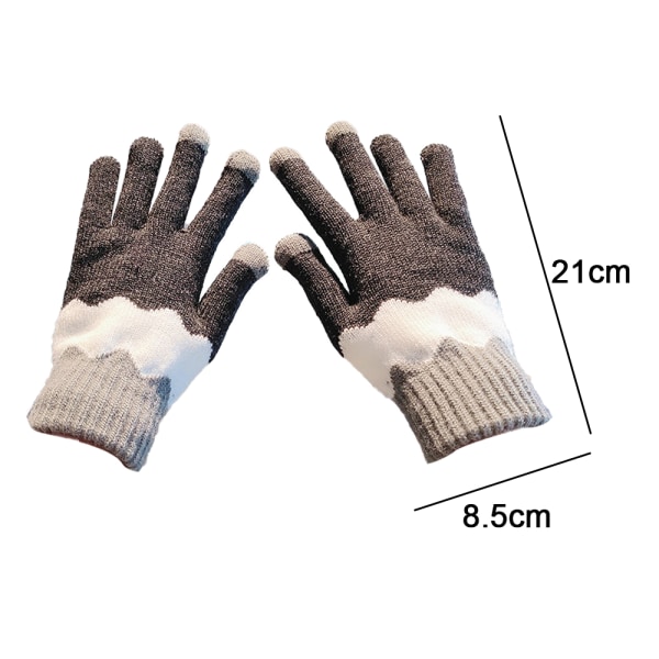 Vinterhandskar för män, kvinnor, handskar för löpararbete