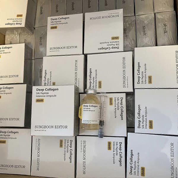 S Deep Colla/gen Silk Peptide Intensive Ampull Anti-Aging Serum 40ml A