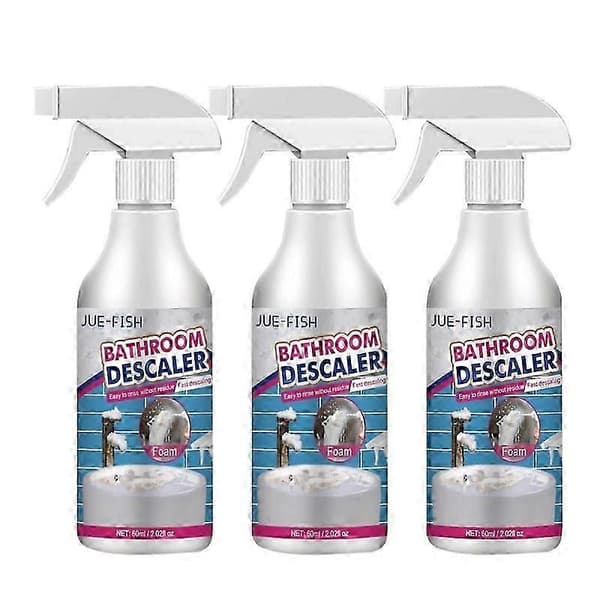 3x Multifunksjonell Skumrens Vask Baderom Hjem Vask Vedlikehold Spray Skumrens A