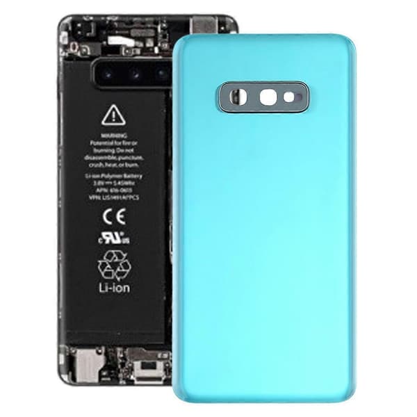 Batterideksel med kameralinse til Samsung Galaxy S10e (grønn)