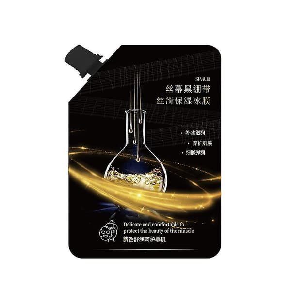 3 st fasthetshydrerande öm mask 100 ml ormpeptid guldmask närande huden A