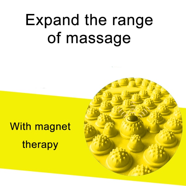 Foot Massager vyöhyketerapiamatto magneettiterapialla akupainanta