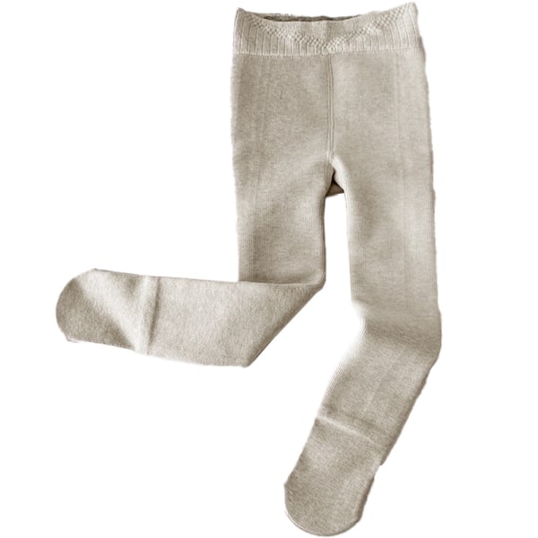 Solide tights for små jenter, ugjennomsiktige tights, elastiske varme tights, W