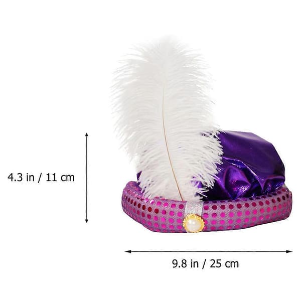 Halloween Cosplay Hatt for Voksne Barn 4 Stk Tilbehør A