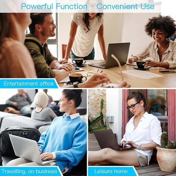 RYRA Mini USB Wifi -sovitin 802.11b/g/n-antenni 150Mbps USB-langaton vastaanotinsovitin