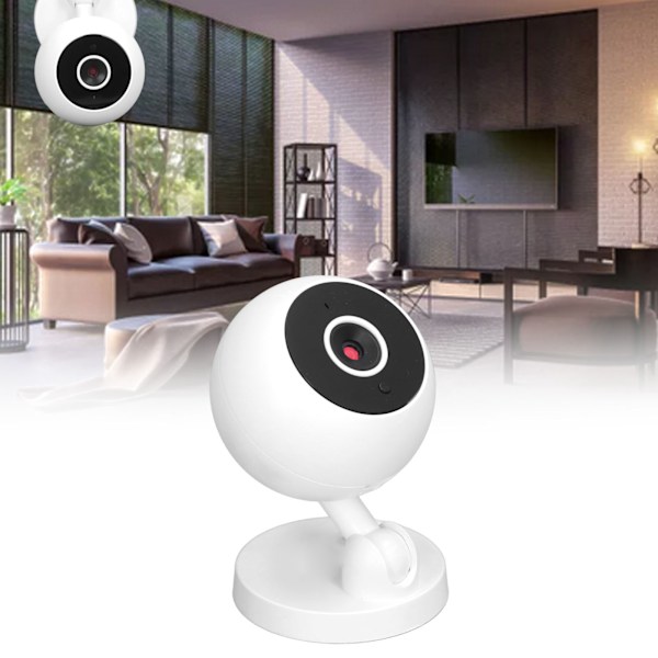 Wireless Security Camera 2MP 1080P 360 Degree Rotation Real Time Alarm 2 Way Voice Call 2.4G Wifi Indoor Camera