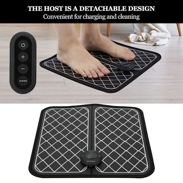 EMS Fodmassager Elektrisk Massagepude Muskelstimulator Formende Benpuder Sundhedspleje