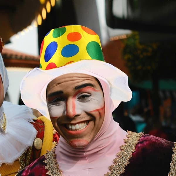 Ferie klovnehatt for sceneopptreden Halloween A