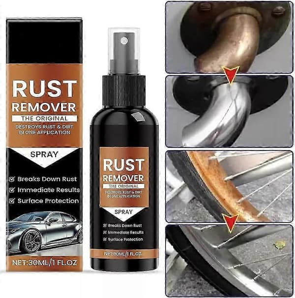 2025 Ny Nexa Rustfjerner Bil Rustfjerner Rustfjerner Til Metal Flere Overflader Jern (3 stk) A