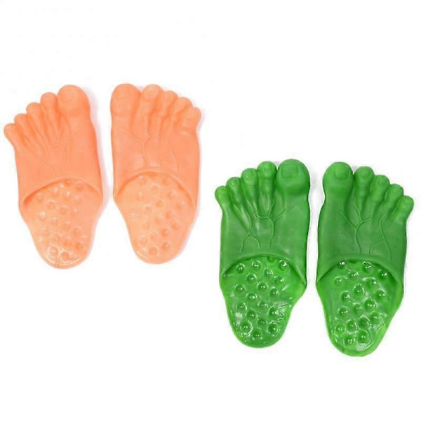 Halloween Tricky Simulation Store fødder sko Barfodet Bare fødder Stor fe Spoof Hulk