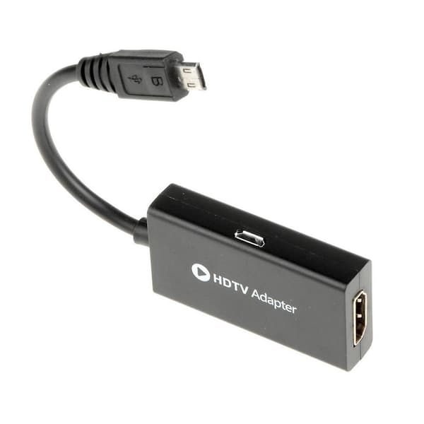 Micro USB til HDMI 1080P HDTV-kabeladapter til Samsung-telefon og -tablet A